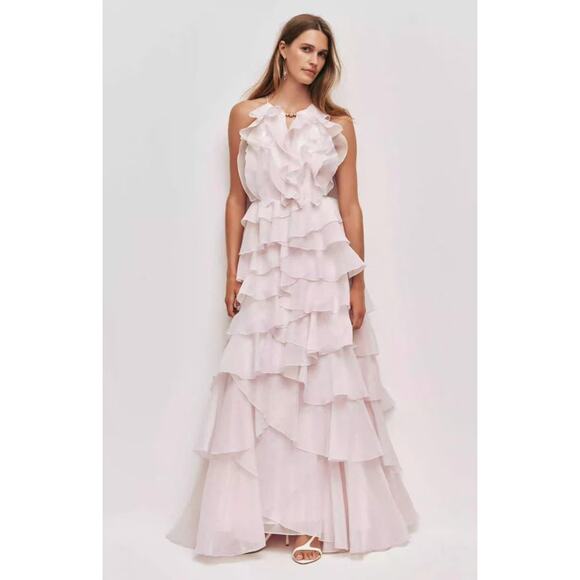 Aje Cleo Maxi Dress US 2 - Picture 3 of 9